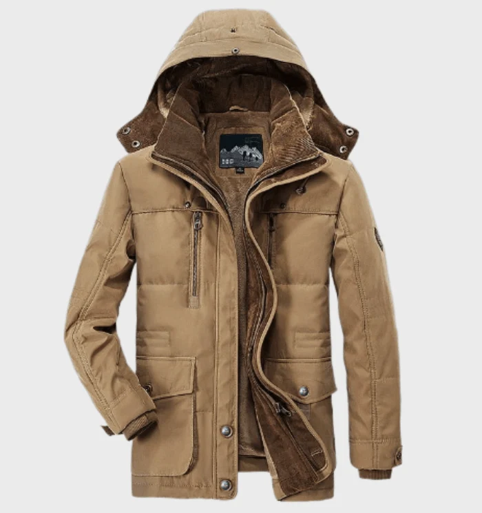 Parka Homme à Capuche – Coupe Regular