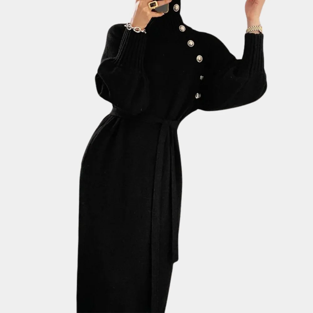 Robe Pull Longue Femme – Coupe Ample