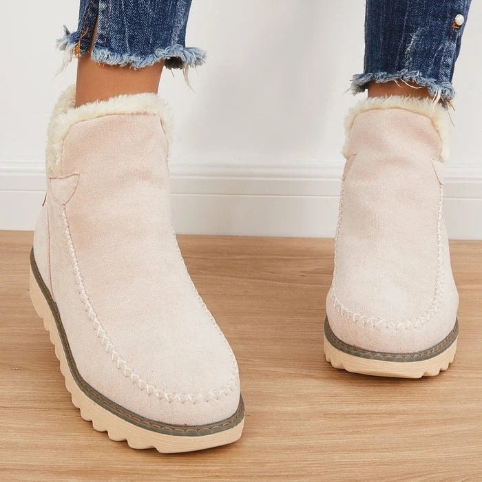 Bottines Femme Doublées – Zip Latéral