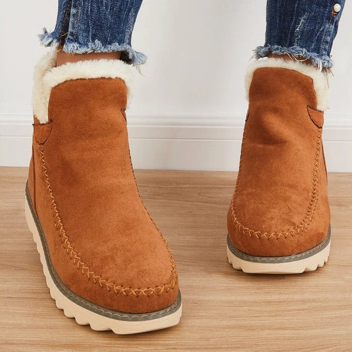 Bottines Femme Doublées – Zip Latéral