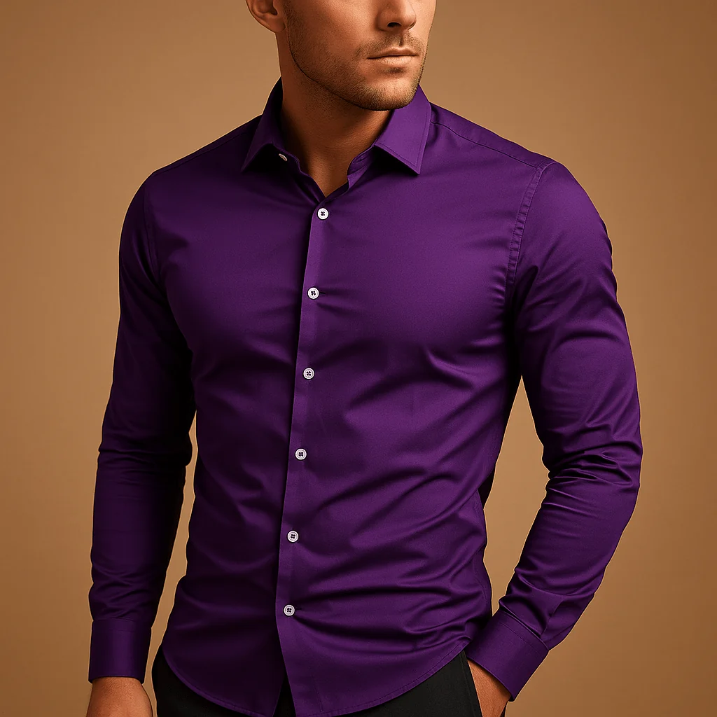Chemise Homme Slim Fit – Col Classique