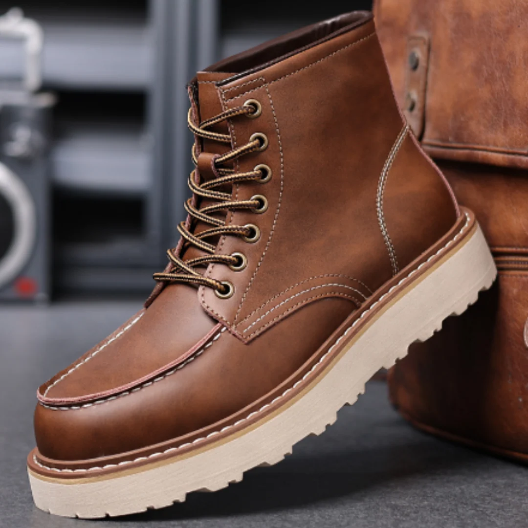 Chaussures d'Hiver Homme à Lacets – Semelle Robuste
