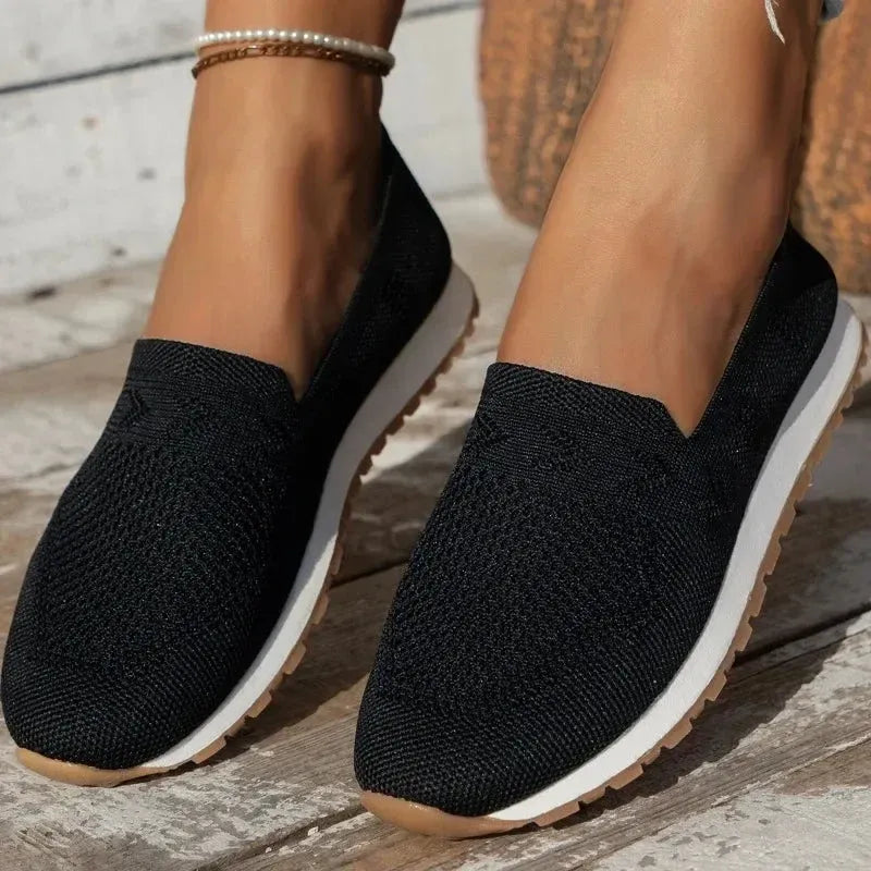 Chaussures Plates Femme à Enfiler – Semelle Souple