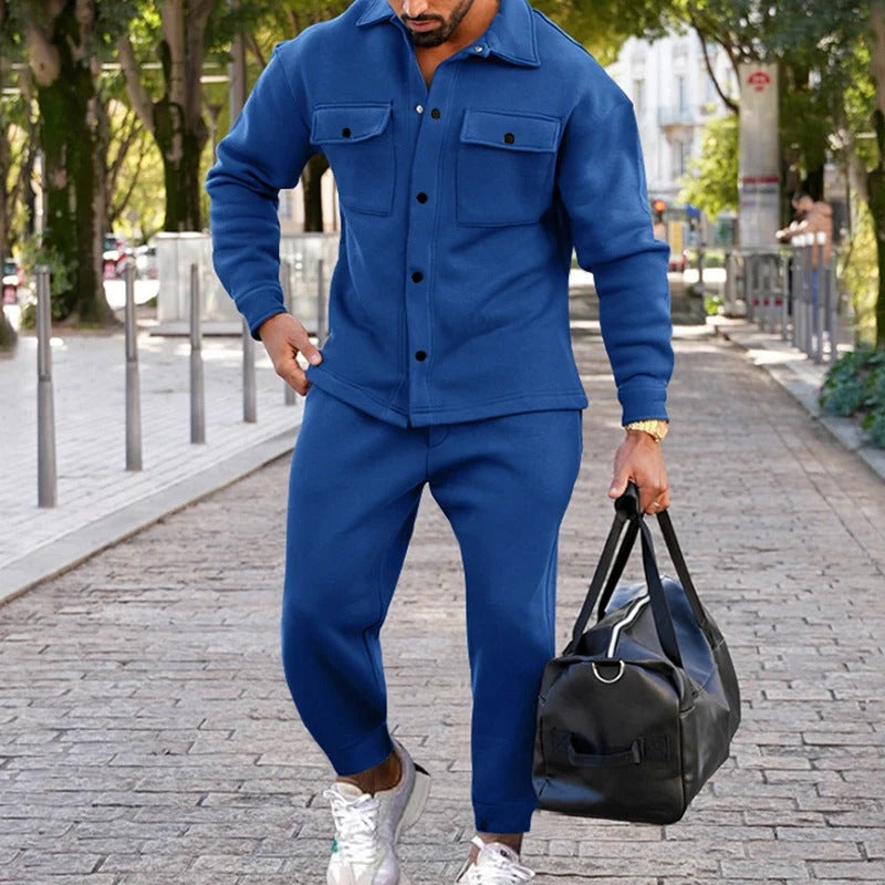 Ensemble Homme Chemise et Pantalon – Col Classique