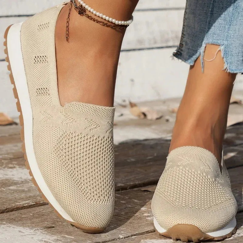 Chaussures Plates Femme à Enfiler – Semelle Souple