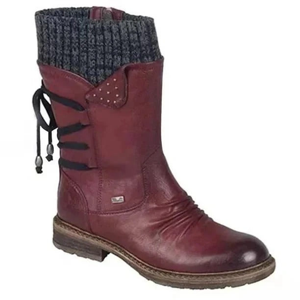 Bottes d'Hiver Femme Doublées – Fermeture Zippée