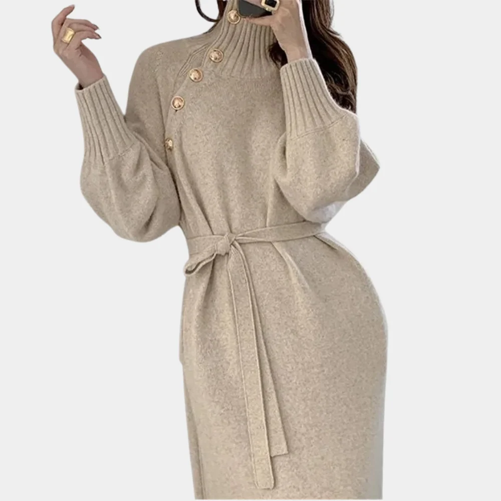 Robe Pull Longue Femme – Coupe Ample