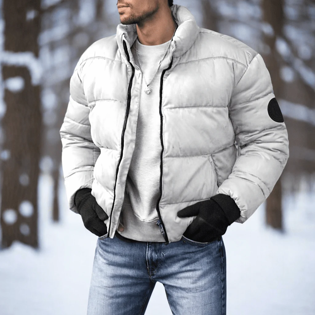 Doudoune Légère Homme – Col Montant