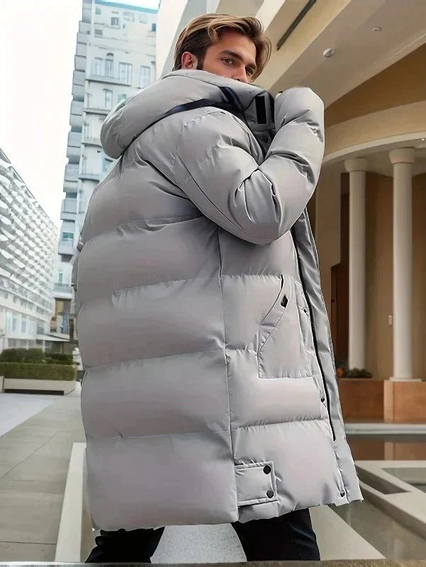 Parka d'Hiver Homme Doublée – Capuche Réglable