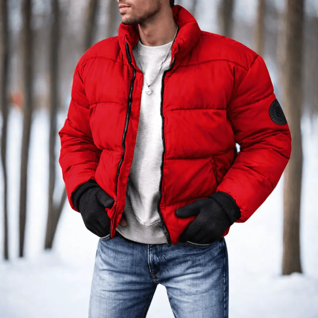 Doudoune Légère Homme – Col Montant
