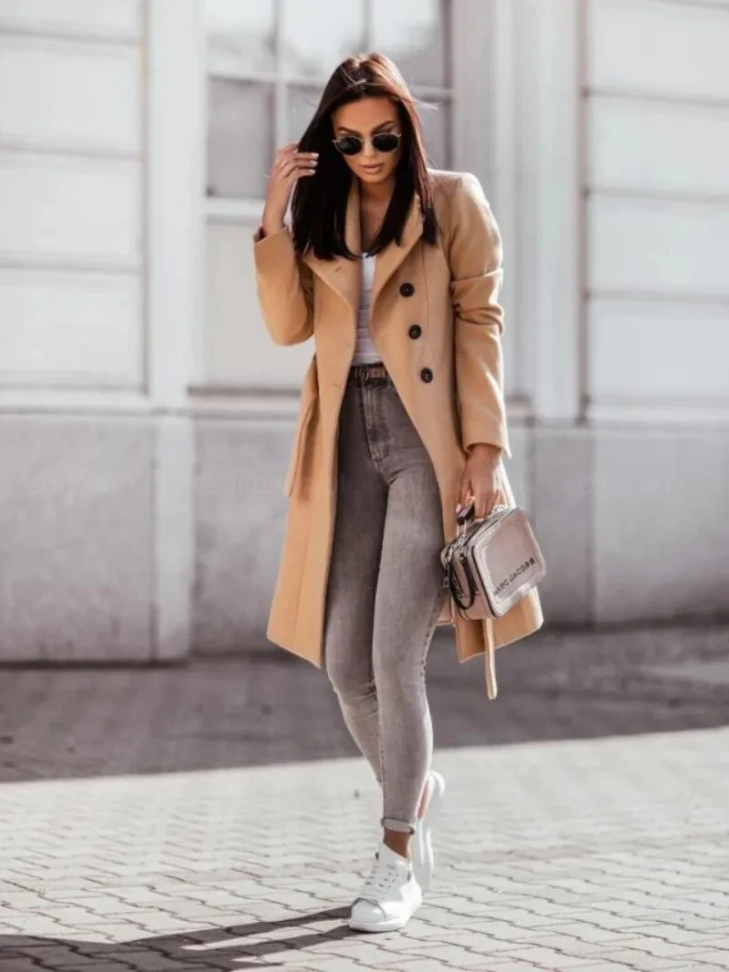 Trench Femme – Double Boutonnage