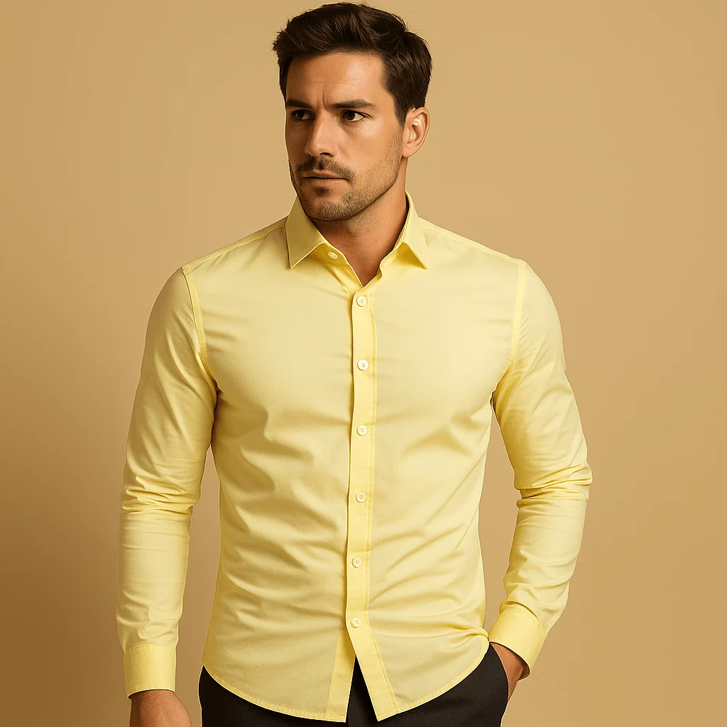 Chemise Homme Slim Fit – Col Classique