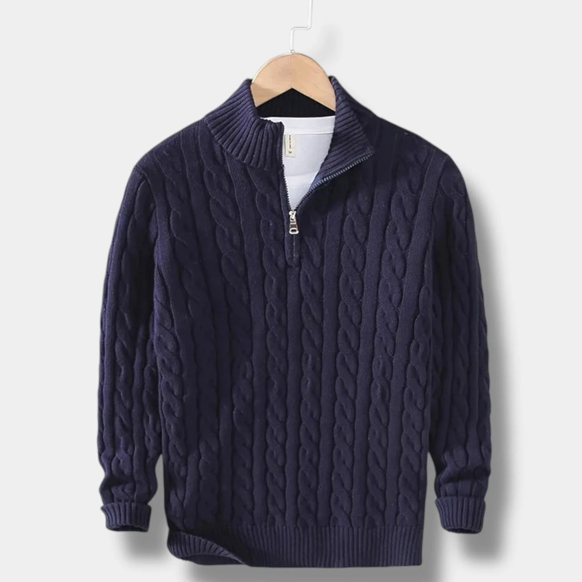 Pull Camionneur Homme – Maille Jacquard