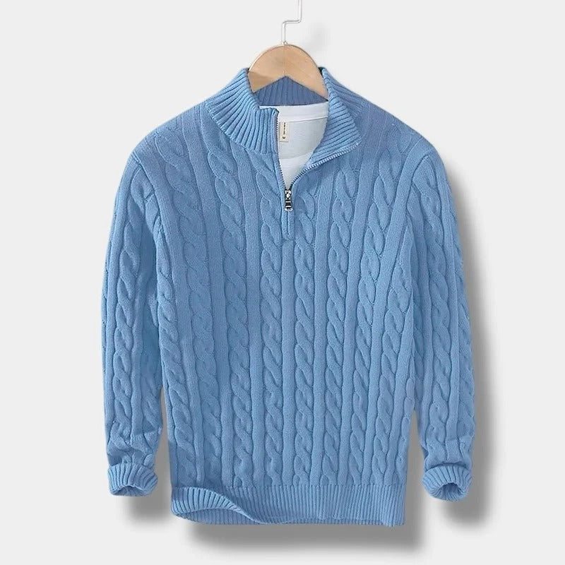 Pull Camionneur Homme – Maille Jacquard