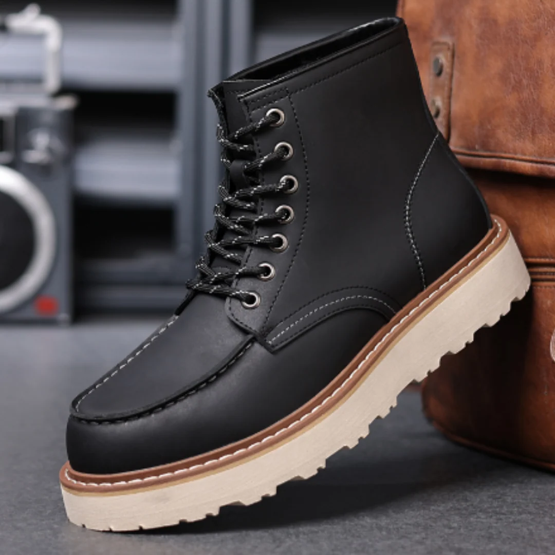 Chaussures d'Hiver Homme à Lacets – Semelle Robuste