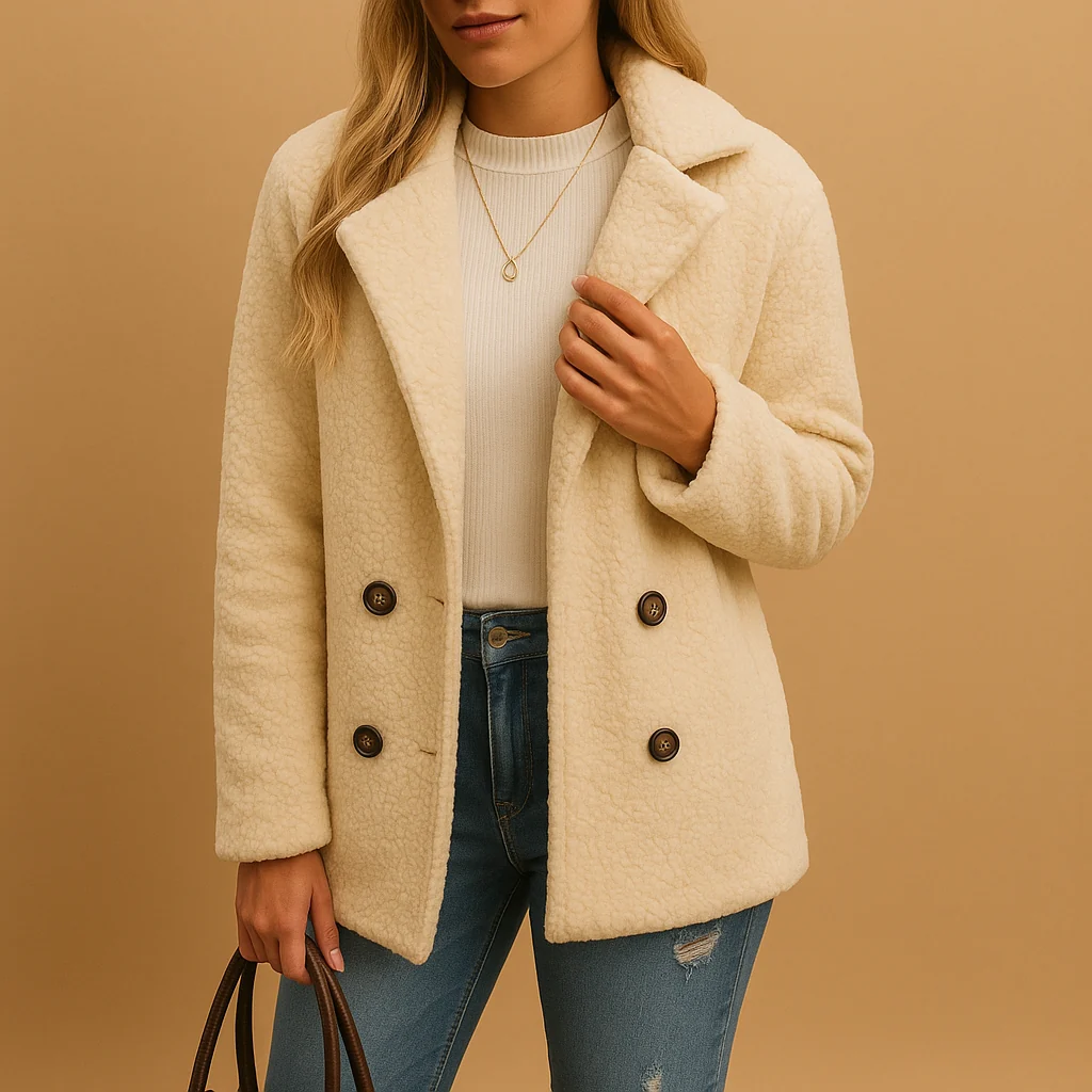 Manteau Court Femme – Coupe Cintrée