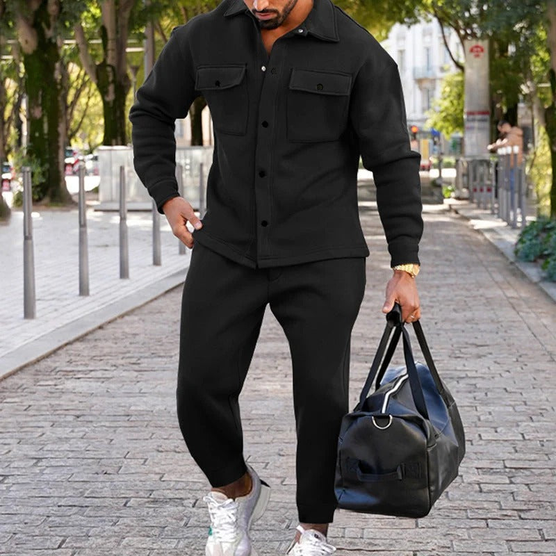 Ensemble Homme Chemise et Pantalon – Col Classique